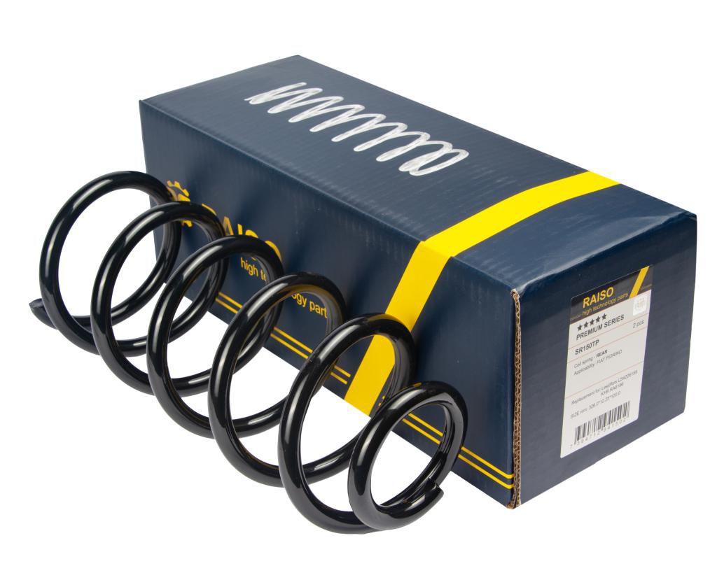 RAISO - SR150TP - Пружина задня Fiat Fiorino 07- (326*12,25*120)