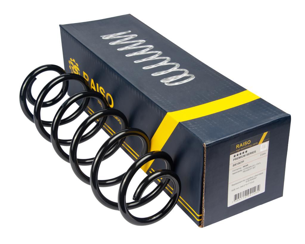 RAISO - SR156TP - Пружина задн. Citroen C4 I 1.4/1.6 11.04- /Peugeot 307 (3A/C) 00- RAISO - SR156TP - Пружина задн. Citroen C4 I 1.4/1.6 11.04- /Peugeot 307 (3A/C) 00-