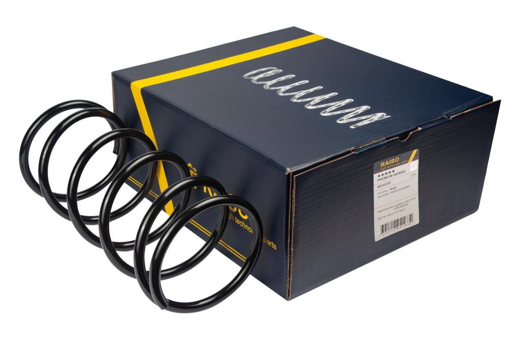 RAISO - SR163TP - Пружина задня Daewoo Nubira 97- (324*11,5*142)