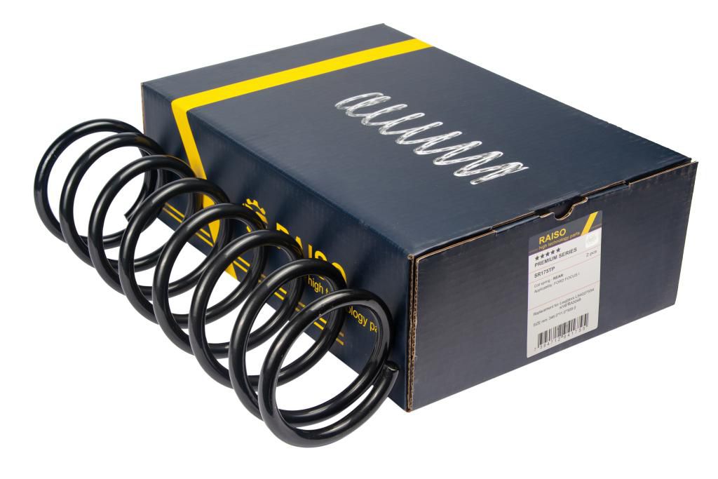 RAISO - SR175TP - Пружина зад. Ford Focus 1.4i16V/1.6i16V/1.816V/1.8Tdi/2.016V RAISO - SR175TP - Пружина зад. Ford Focus 1.4i16V/1.6i16V/1.816V/1.8Tdi/2.016V