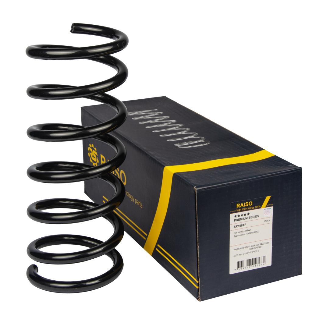 RAISO - SR198TP - Пружина задн. Ford S-Max 1.8TDCI/2.0/2.0TDCi/2.2TDCI 06-14 RAISO - SR198TP - Пружина задн. Ford S-Max 1.8TDCI/2.0/2.0TDCi/2.2TDCI 06-14