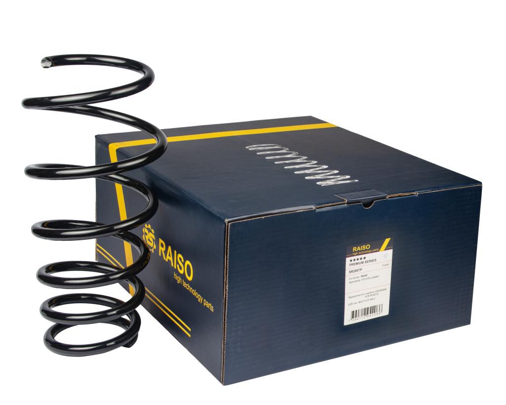 RAISO - SR206TP - Пружина підвіски задн.Toyota Camry (V50) 11-