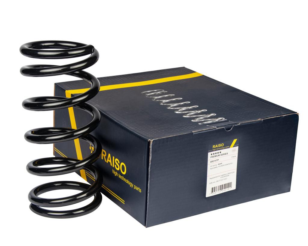 RAISO - SR214TP - (15X131X283) Пружина задня Huyndai  Santa FE (SM) 01-06   *4X4