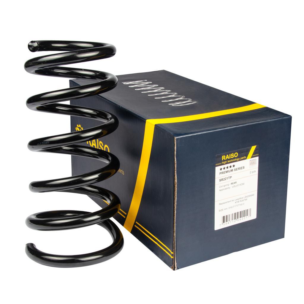 RAISO - SR221TP - Пружина задн. Volvo XC90 02-14 RAISO - SR221TP - Пружина задн. Volvo XC90 02-14