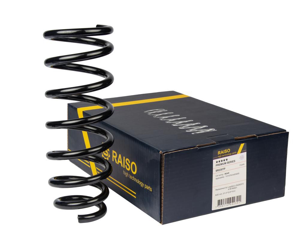 RAISO - SR230TP - Пружини підвіски задні Toyota Avensis 04-10