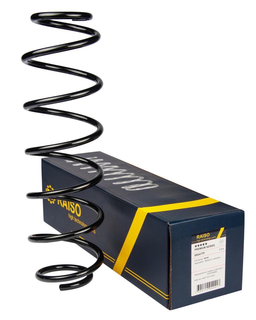 RAISO - SR241TP - Пружина задня Renault Laguna II kombi 03-