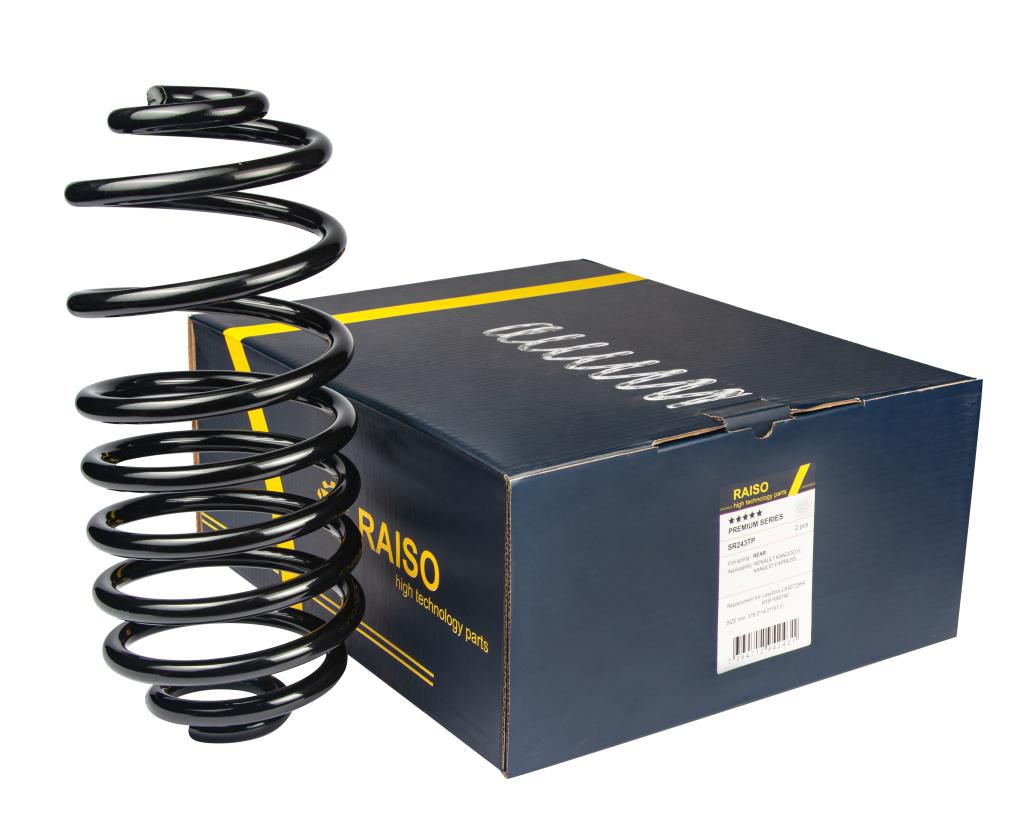 RAISO - SR243TP - Пружина задн. Renault Kangoo II/Kangoo Express II 1.5dCi/1.6 08-