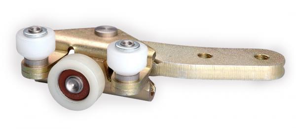 ROLL - VWT406 - Направляюча нижня зсувних правих дверей з роликами VAG T-4  VAG T-4 (з кронштейном коротким)