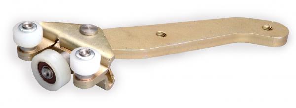 ROLL - VWT407 - Роликовий механізм нижній бокових дверей VAG T-4 (з кронштейном)