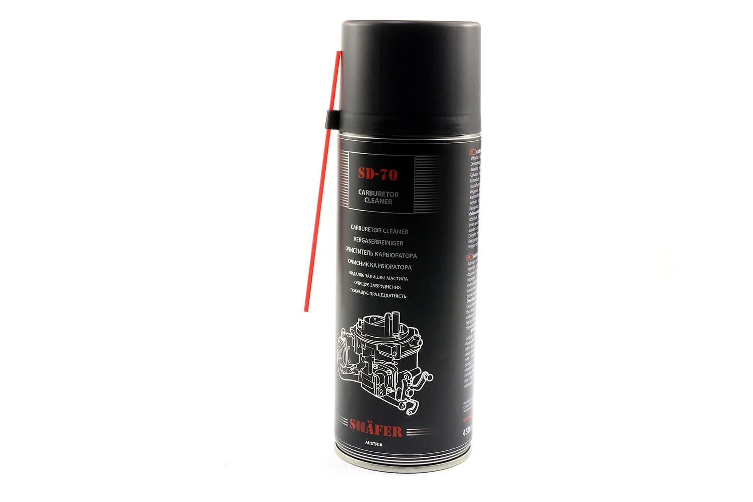SHAFER - SD-70 - Очисник карбюратора 450 ml