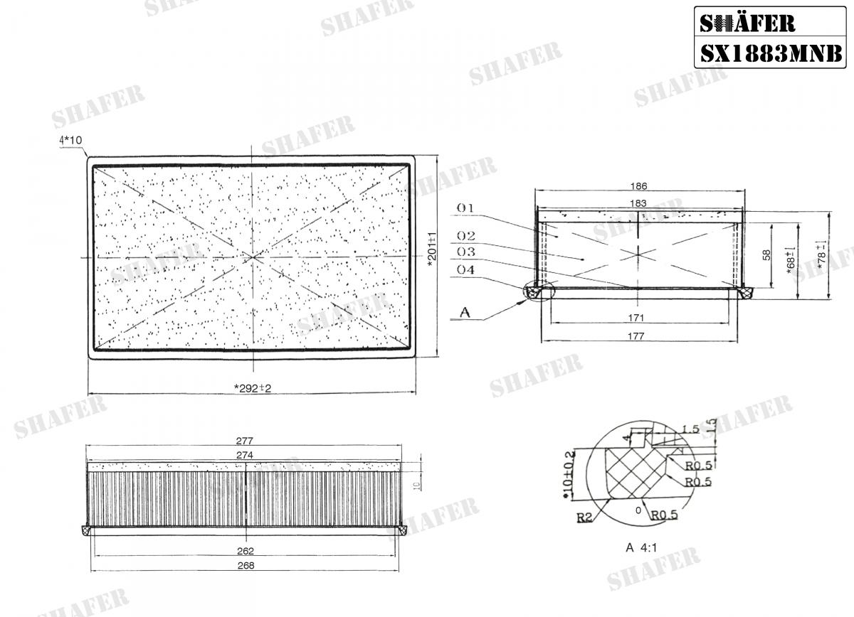 SHAFER - SX1883MNB - Фільтр повітряний (з метал.сіткою/додат.фільтр) Opel Movano-B 2.3 CDTI 05/10-/Renault Master IV 2.3 DCI 02/10- (поліет.пакет) SHAFER - SX1883MNB - Фільтр повітряний (з метал.сіткою/додат.фільтр) Opel Movano-B 2.3 CDTI 05/10-/Renault Master IV 2.3 DCI 02/10- (поліет.пакет)