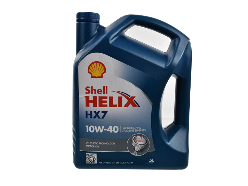 SHELL - 550053738 - Олива двигуна 5L Shell Helix HX7 10W40 (ACEA A3/B3; A3/B4; MB 229.3; VW 501.01/505.00; RN 0700/0710) SHELL - 550053738 - Олива двигуна 5L Shell Helix HX7 10W40 (ACEA A3/B3; A3/B4; MB 229.3; VW 501.01/505.00; RN 0700/0710)