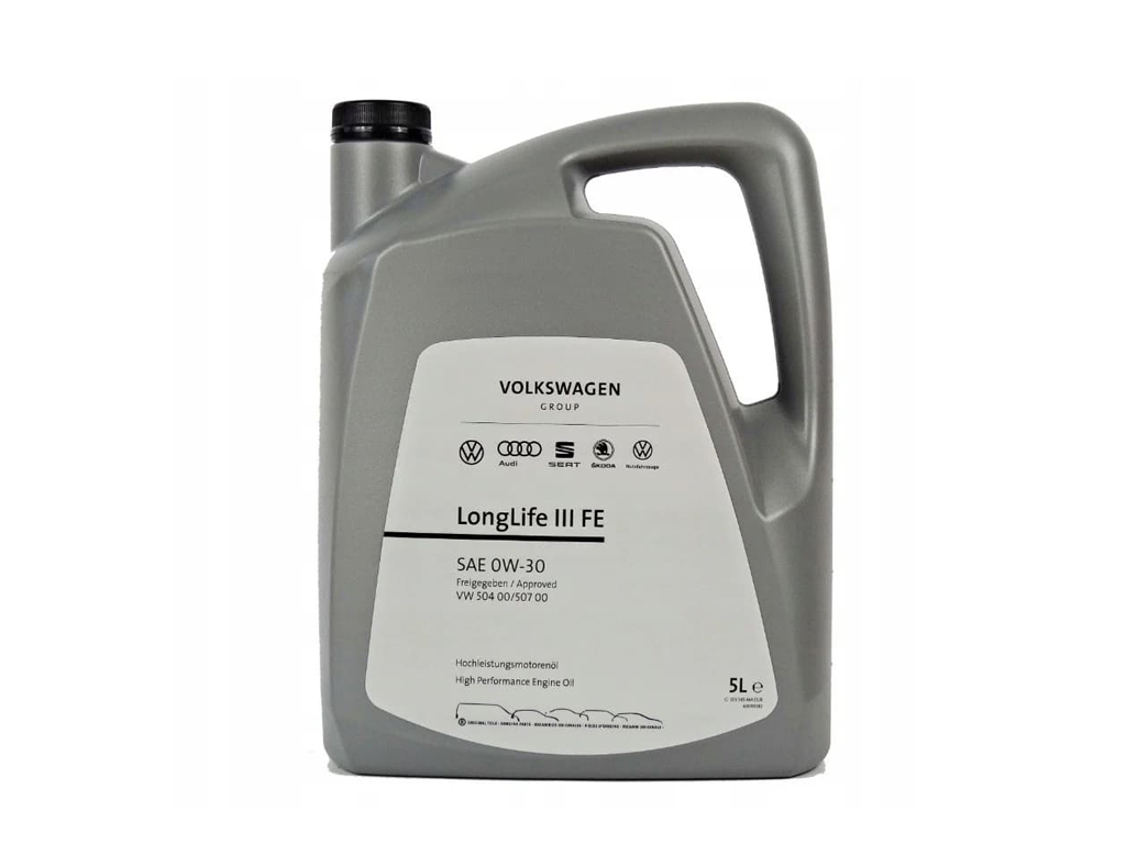 VAG - GS55545M4 - Олива двигуна 5L VW LongLife III FE 0W30 (VW 507.00/504.00)
