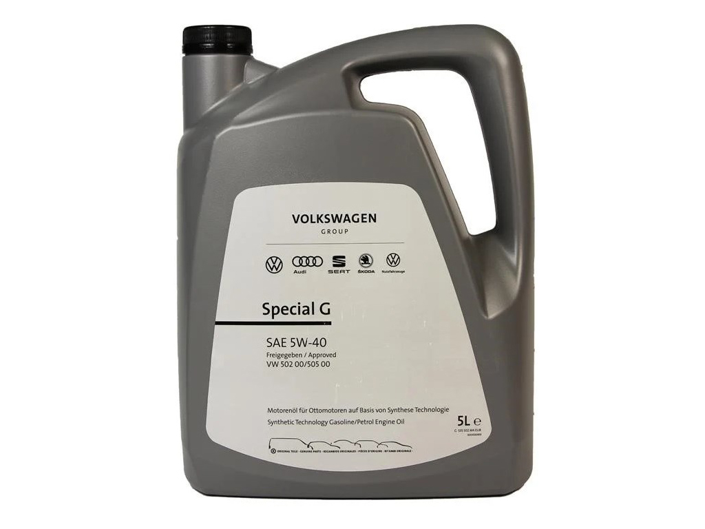 VAG - GS55502M4 - Олива двигуна 5L VAG Special G 502 00/505 00) 5W40 VAG - GS55502M4 - Олива двигуна 5L VAG Special G 502 00/505 00) 5W40