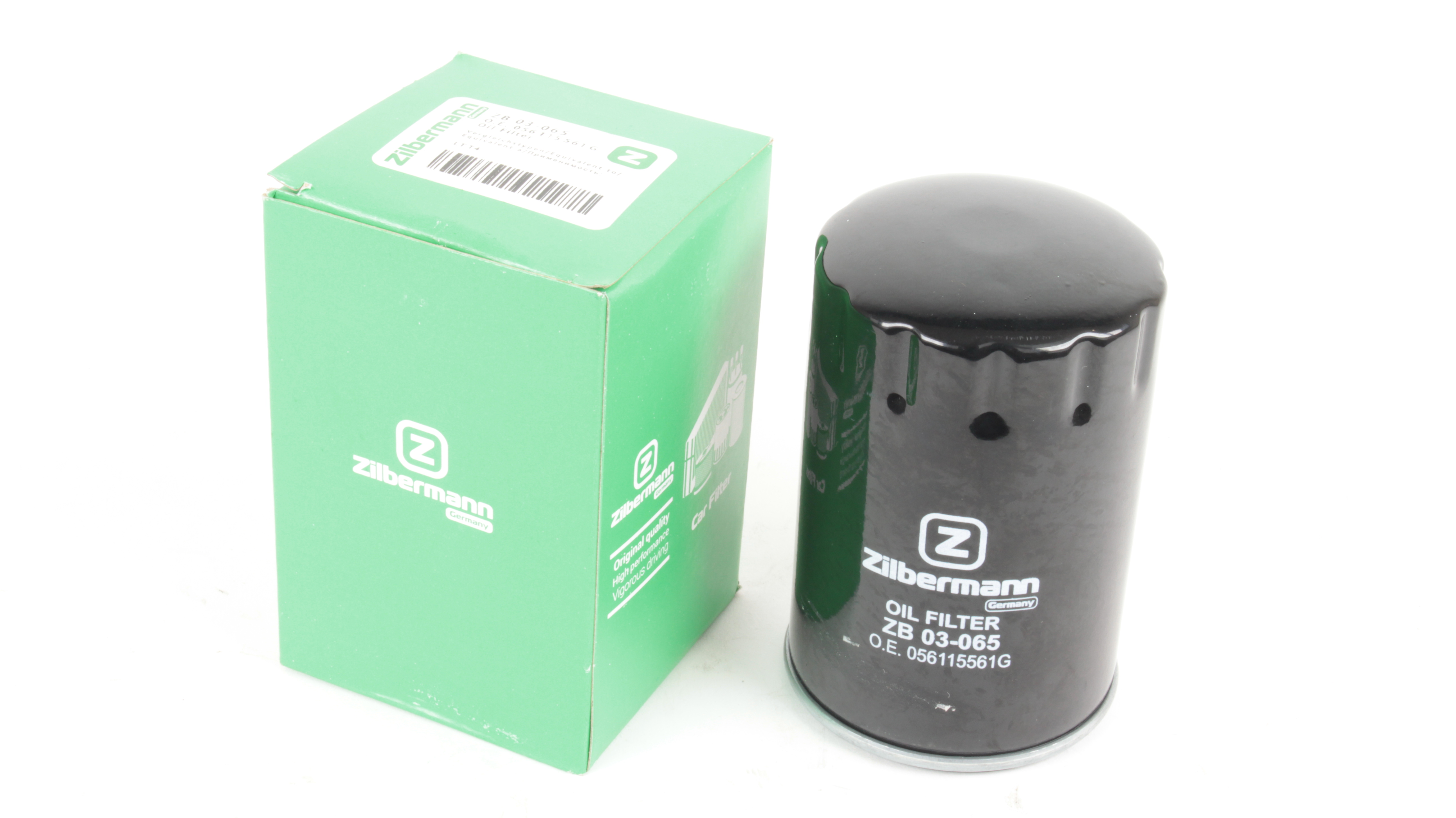 ZILBERMANN - 03-065 - Фильтр масляный, 1.8-2.0 (бенз.)